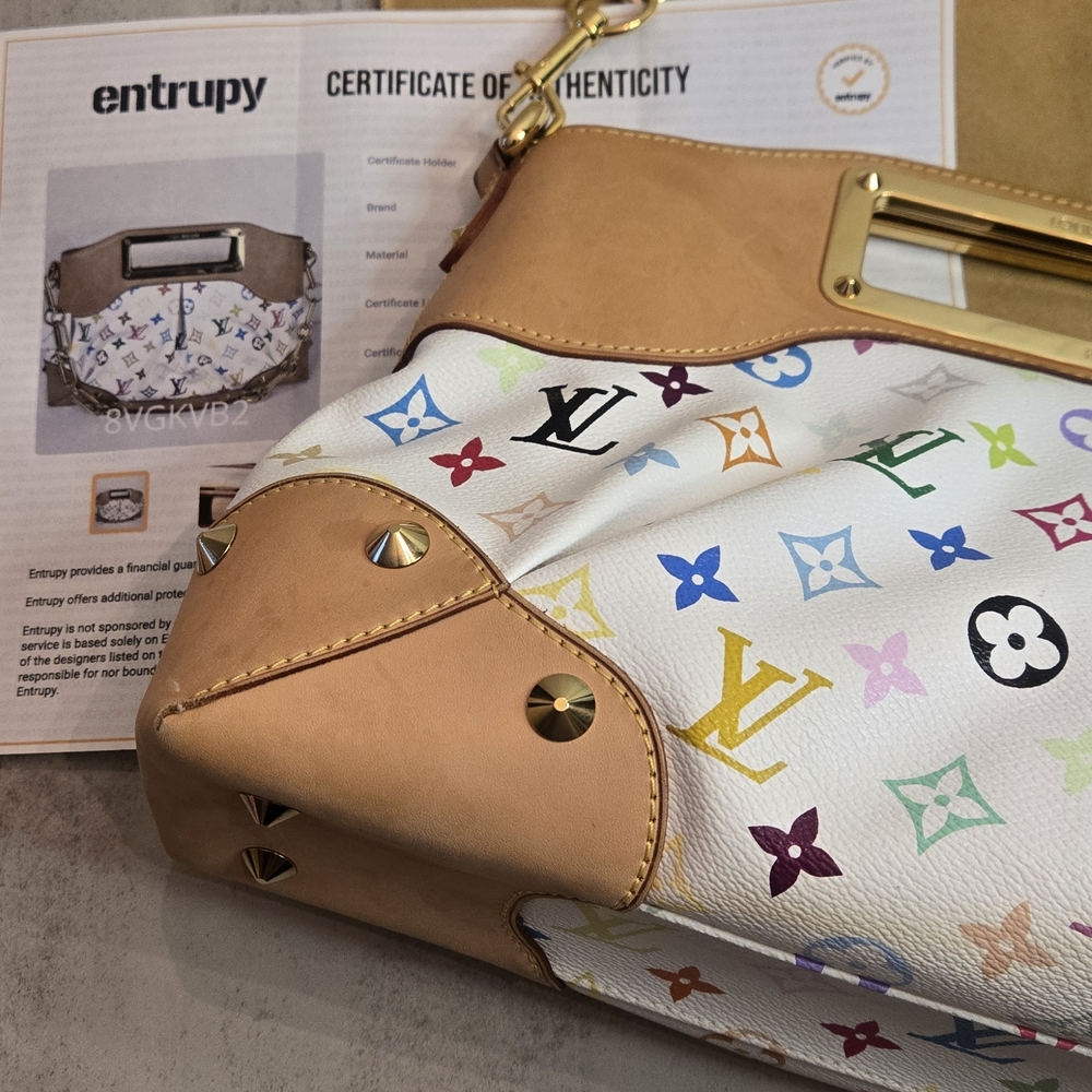 LOUIS VUITTON x Murakami Multicolor Judy - White - Picture 14 of 14